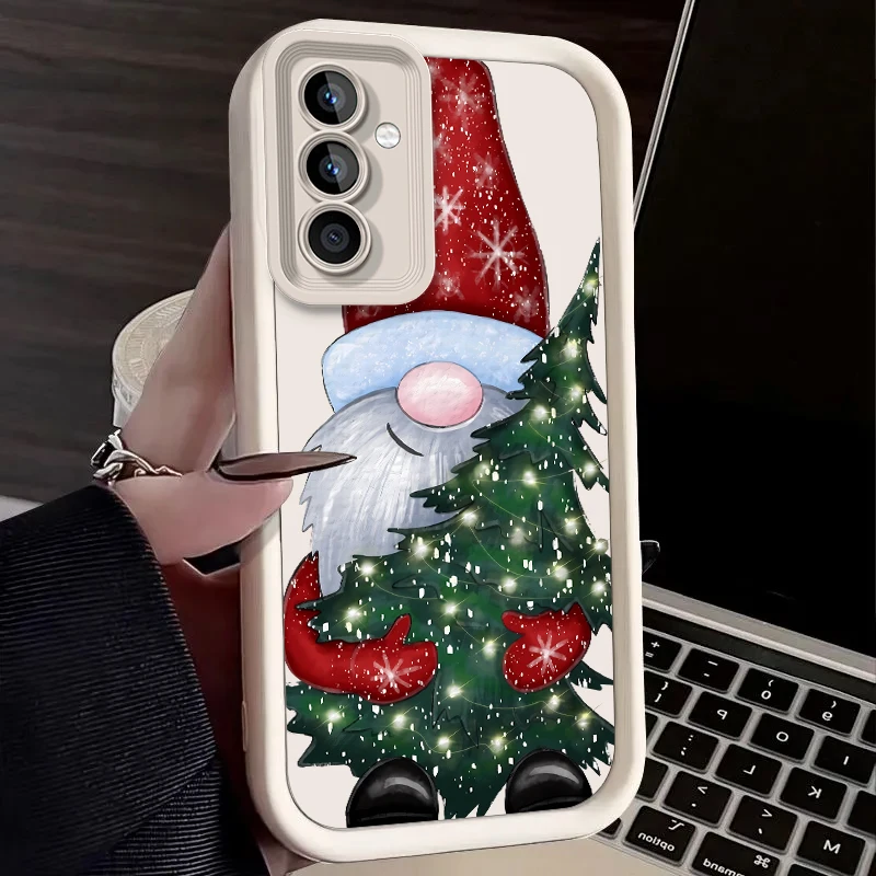 Santa Claus Case for Samsung Galaxy A53 A50 A50S A36 5G A35 A34 A33 A32 A30 A26 A24 A23 A22 A20 A16 A15 A14 A13 A12 4G M55 Cover - imagen 2