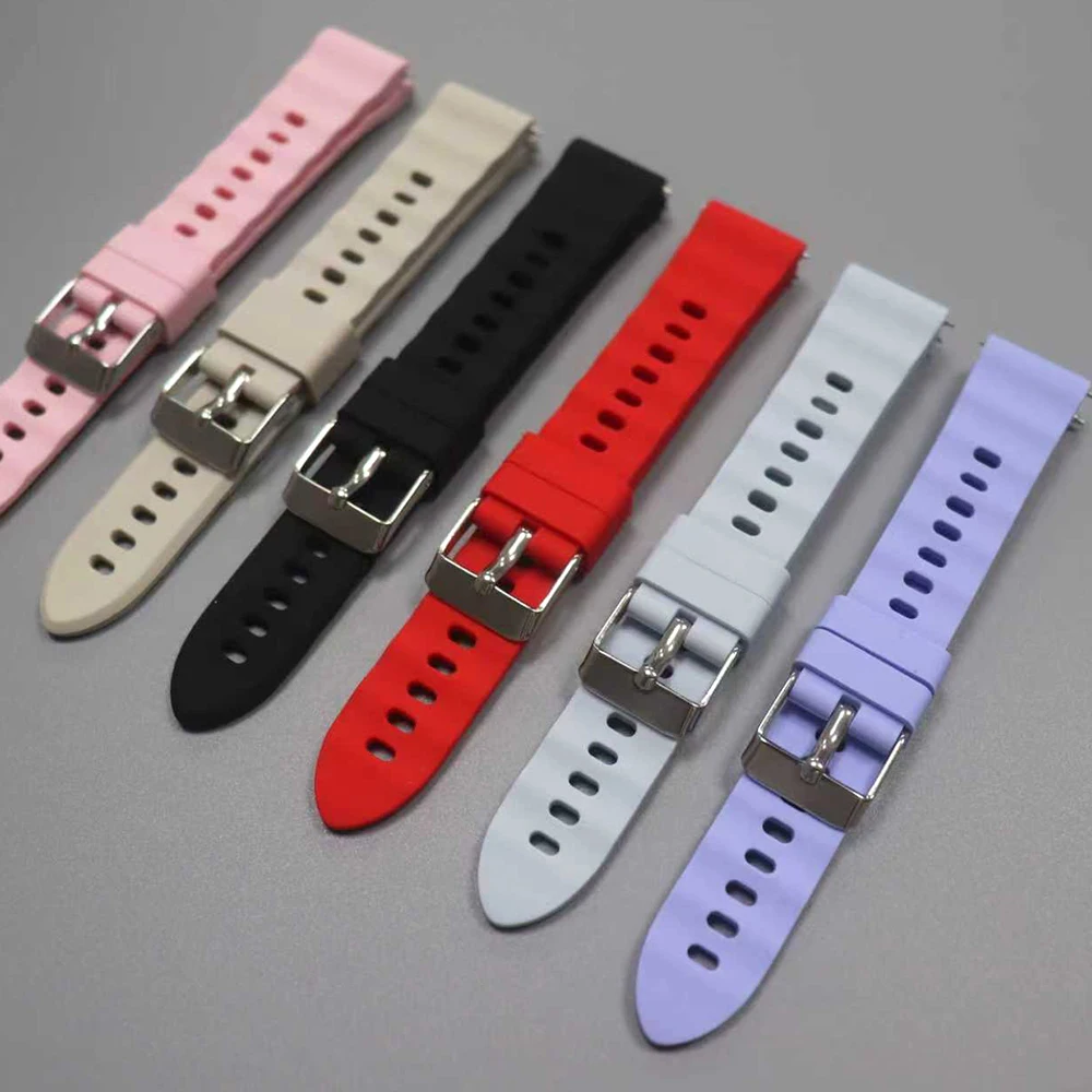 Correa deportiva de silicona de 18mm para HUAWEI Watch GT6, pulseras de 41mm para HUAWEI Watch GT5 Pro 42mm GT5 GT4 41mm, pulsera inteligente - imagen 4