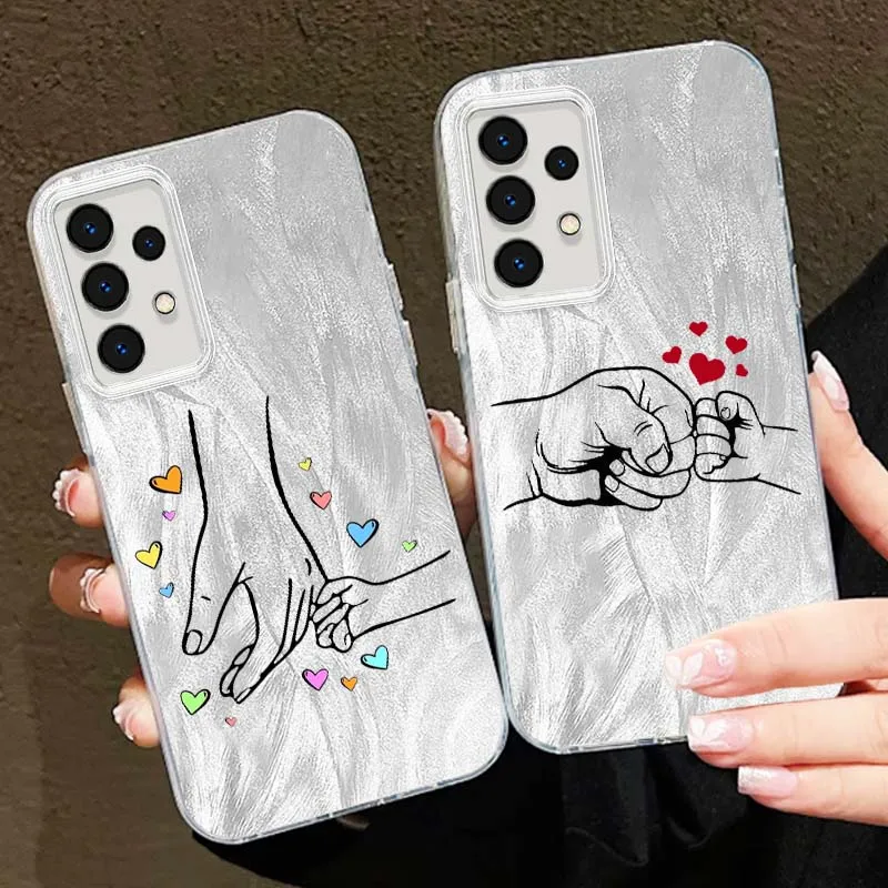 Funda de teléfono con textura de plumas para Samsung Galaxy A56 A73 A72 A71 A55 A54 A53 A52 A35 A34 A33 A31