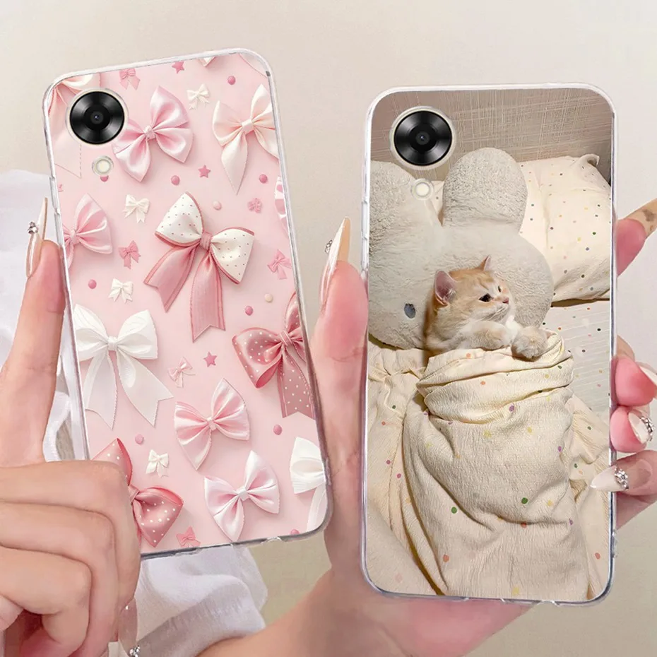 2025 funda de teléfono con estampado bonito para OPPO A17k A17 fundas de silicona suave TPU para Oppo A17 A 17 17K CPH2471 CPH2477 parachoques de cubierta trasera - imagen 4