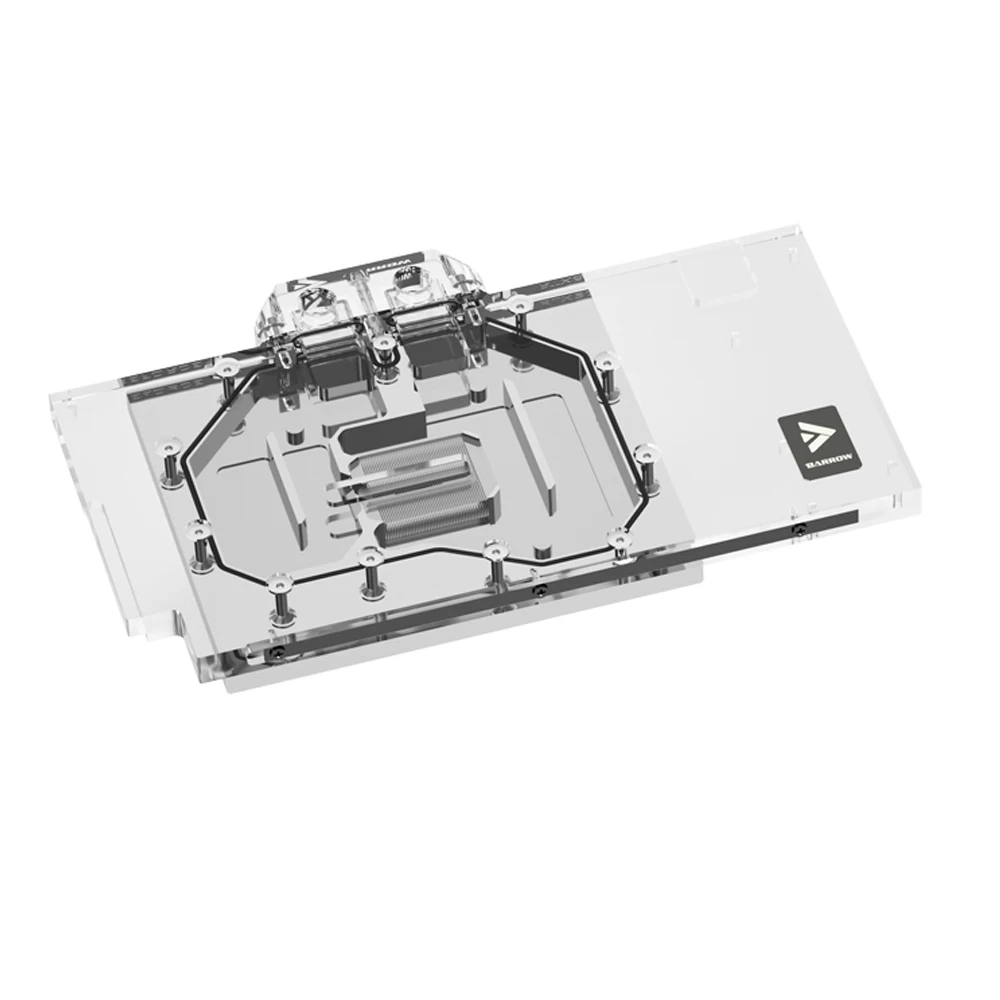 Barrow ASUS ROG ASTRAL LC RTX5090 D O32G GAMING GPU Bloque de agua VGA Enfriador de agua, 5V ARGB Negro / Blanco