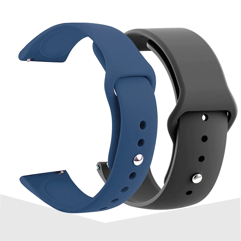 Correa de reloj para TicWatch Pro 3 Ultra GPS/LTE, correa de silicona para TicWatch E3/GTX/GTH/S2/E2, accesorios de pulsera para reloj inteligente