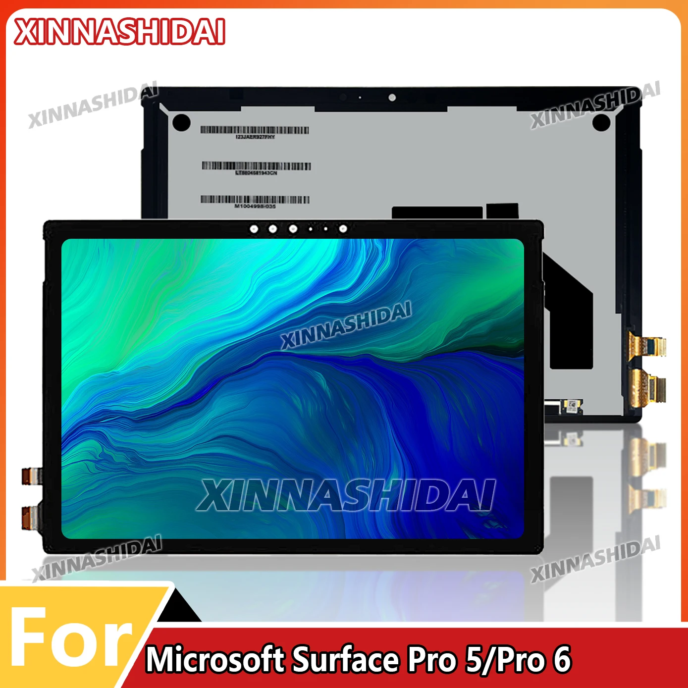 Alta calidad nuevo para Microsoft Surface Pro 5 1796 Pro 6 1807 pantalla LCD montaje de pantalla táctil reemplazo 100% probado