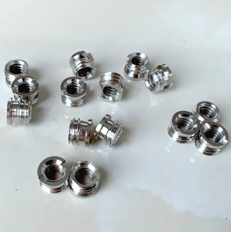 ‌ Paquete de 10 convertidores de casquillo adaptador de tornillo de 1/4" a 3/8" para cámaras y trípodes DSLR - imagen 5