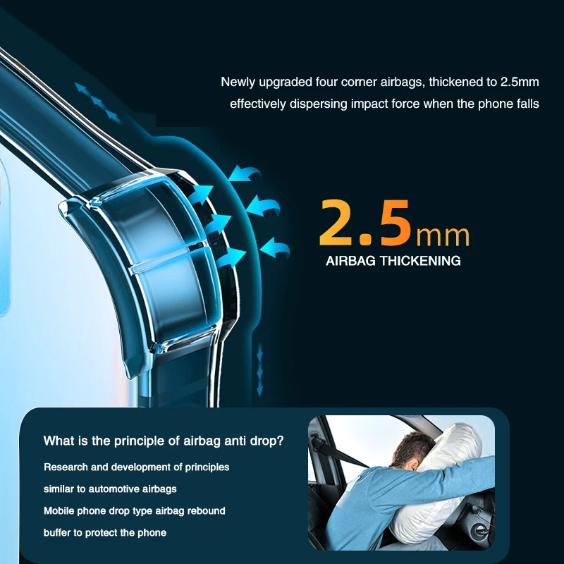 Funda de silicona Airbag para VIVO V27 Pro V27E E VIVOV27 V27Pro 5G, protección de cámara de TPU transparente, cubierta Original a prueba de golpes - imagen 5