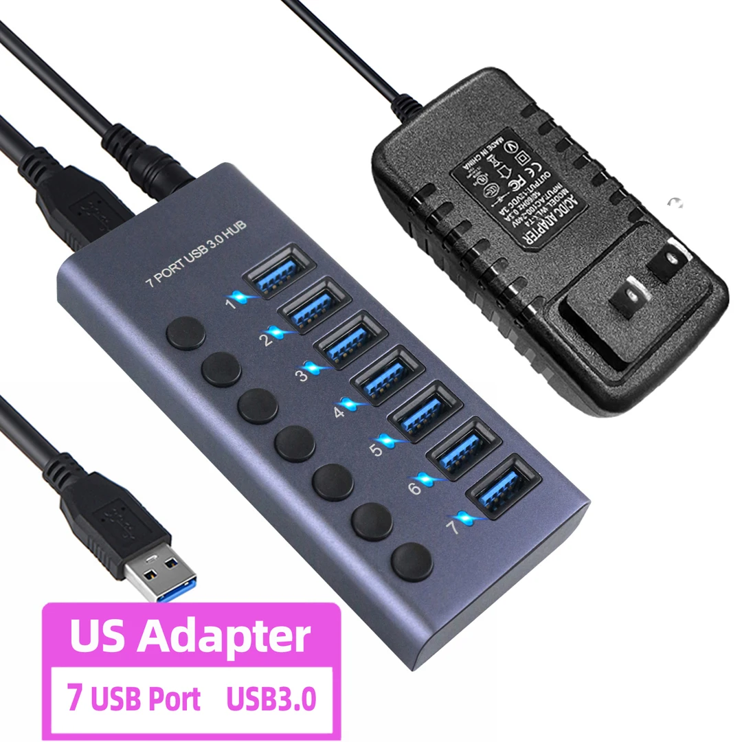 7Port US Power Plug