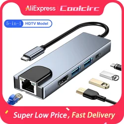 Coolcirc Hub USB-C HDMI con lector de tarjetas