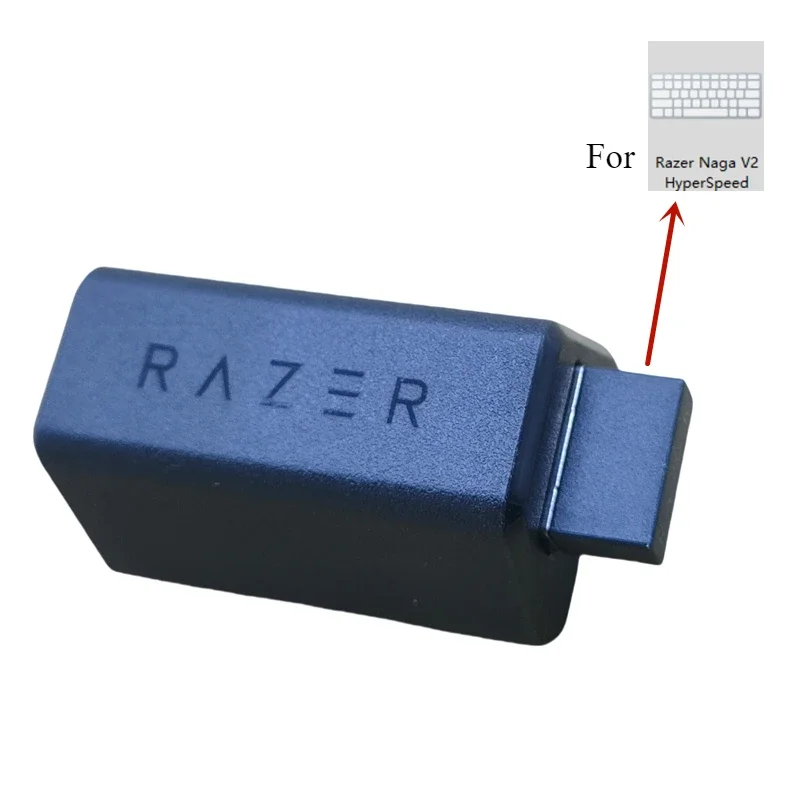 Dongle USB de ratón inalámbrico para juegos con extensor adaptador para Razer Naga V2 Hyperspeed - imagen 3