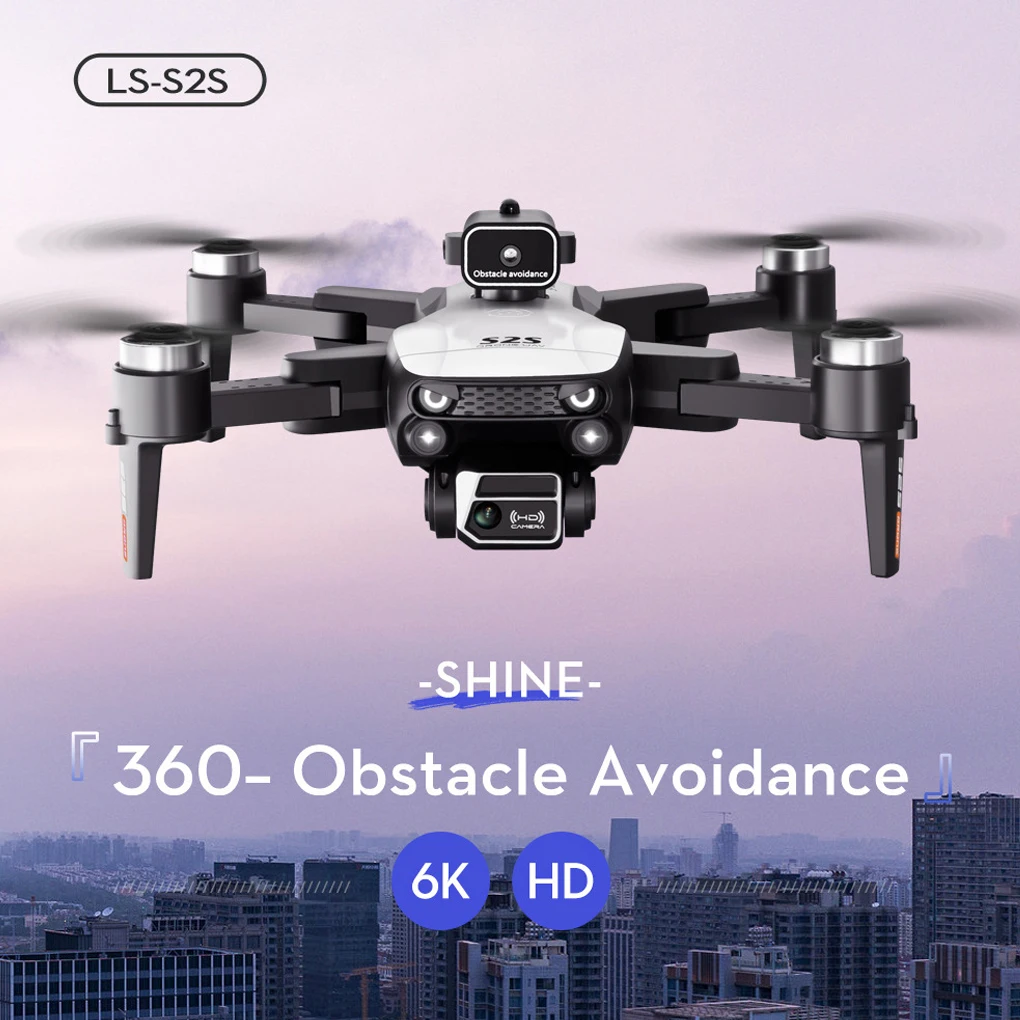Mini Dron con cámara 4K y 6K, cuadricóptero con Control remoto plegable, cuadricóptero rodante de 360 grados, equipo fotográfico aéreo con detección de gravedad