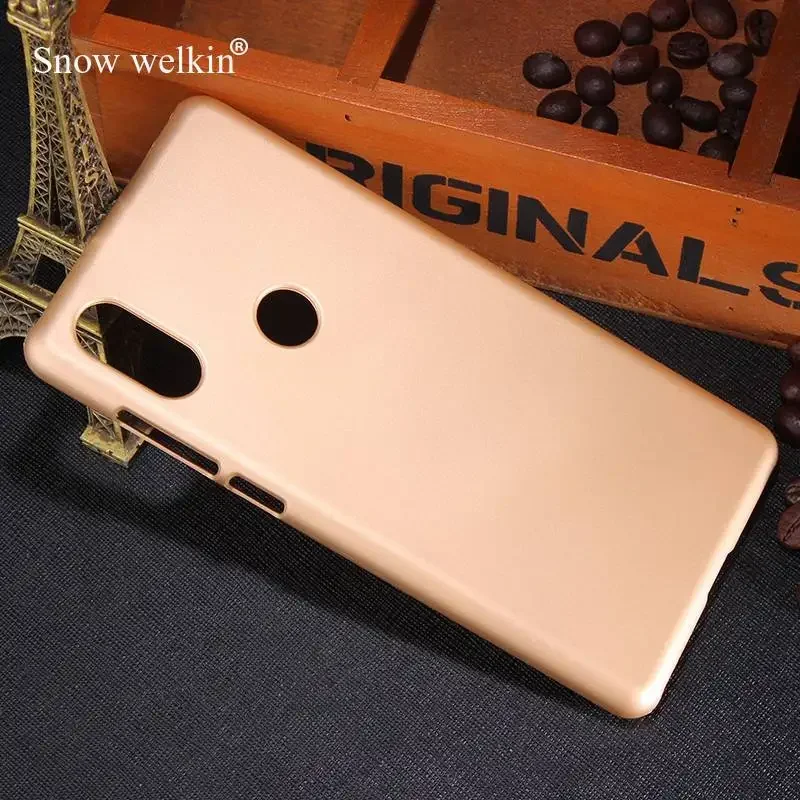 Snow Welkin Mi Mix 2S Multi colores de lujo de goma mate funda rígida de plástico para Xiaomi Mi Mix 2S 5,99 "fundas traseras para teléfono - imagen 2
