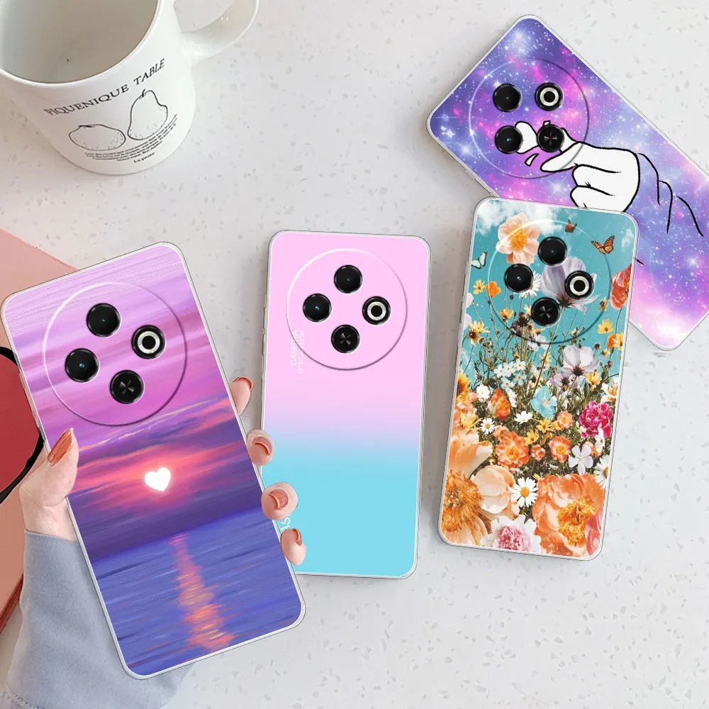 Funda para Tecno Spark 30C, carcasa a prueba de golpes, de silicona suave y transparente, TPU, para teléfono Tecno Spark 30C kl5n - imagen 2