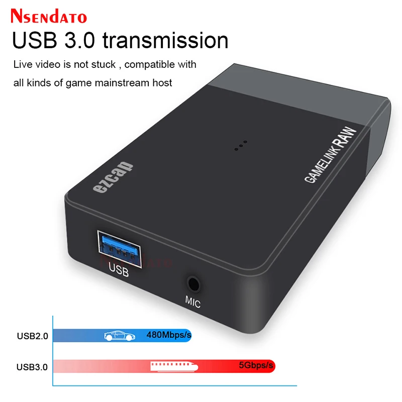 EZCAP-grabador de captura de videojuegos, convertidor de transmisión en vivo, grabación para XBOX One, PS4, 321A, USB 3,0, HD60, 4K, 1080P - imagen 4