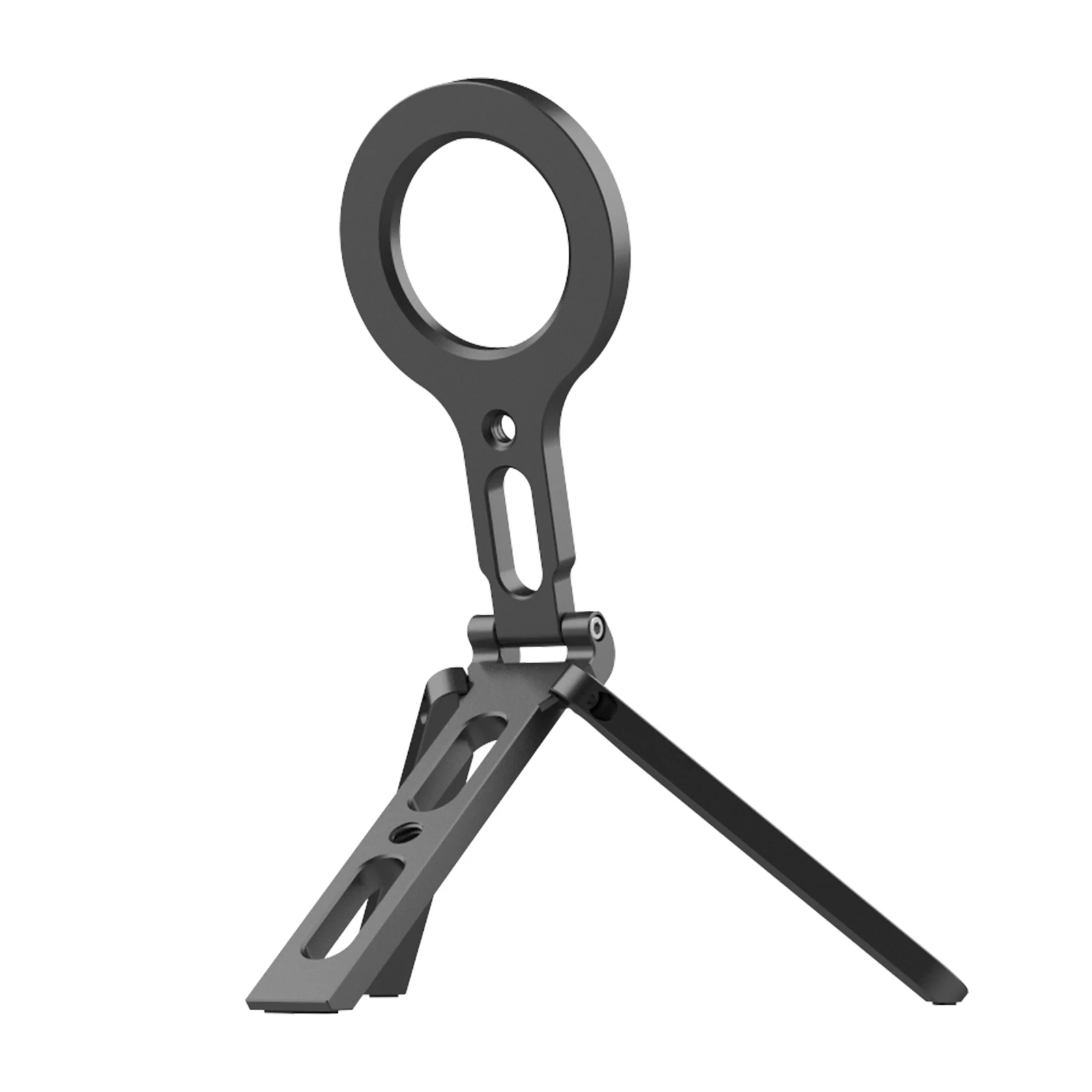 Soporte magnético para teléfono con Magsafe para iPhone serie 16, 15, 14, 13, 12, soporte plegable para teléfono de bolsillo de escritorio, trípode para viaje