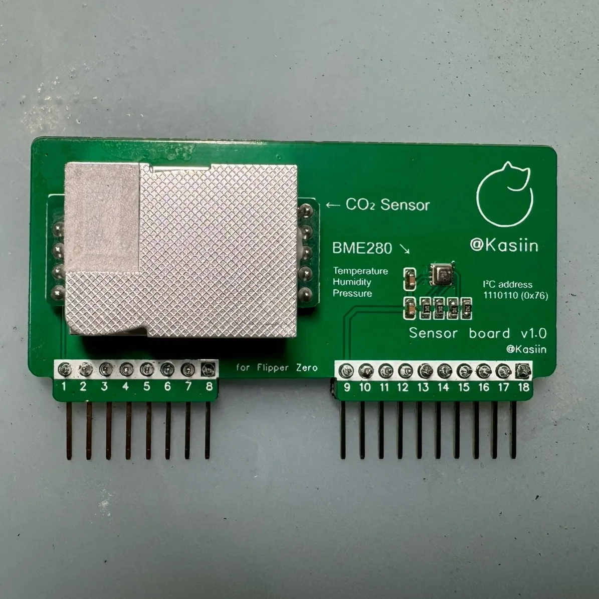 Módulo de sensor ambiental para accesorio de conexión Flip por Zero