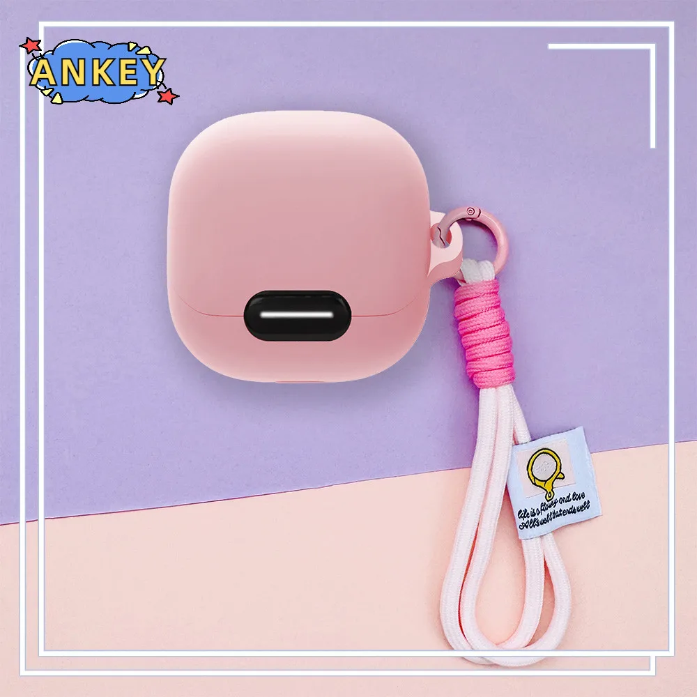 Funda protectora para Soundcore Liberty 4 NC, cordón de nailon, cubierta suave, conchas Soundcore Liberty4NC, accesorios de correa de cuerda de mano - imagen 5