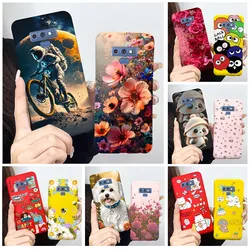 Funda Silicona TPU Samsung Galaxy Note 9 – Diseño Panda Astronauta