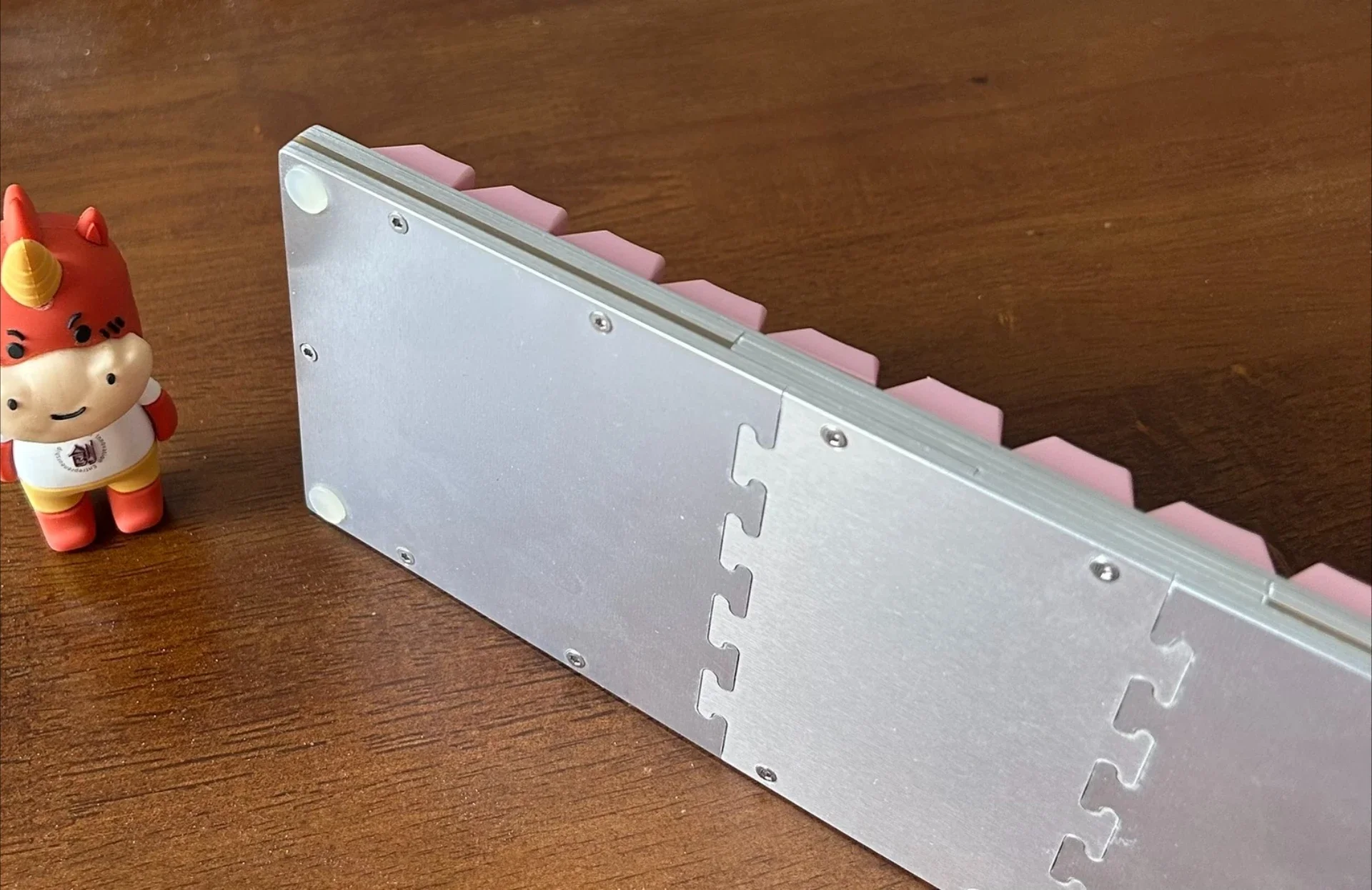 Teclado en línea P44 personalizado RGB aluminio Oficina Simple 44 teclas 1U teclado con cable Gaming Orthogonal QMK a través de teclado mecánico - imagen 4