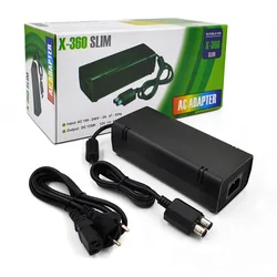 Adaptador de corriente para Xbox 360 Slim, 100-240 V