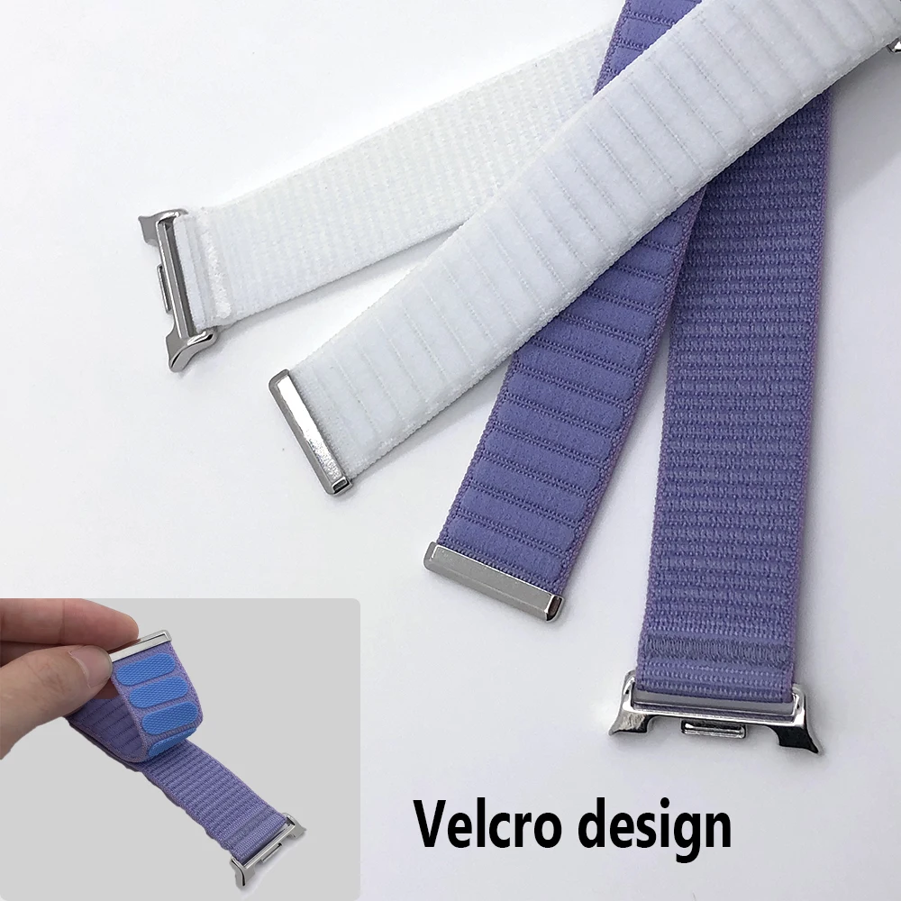 Correa de nailon para Samsung Galaxy Watch 8, 40mm, 44mm, para Galaxy Watch 8, Classic, 46mm, trenzado, cómodo y transpirable, accesorios - imagen 4