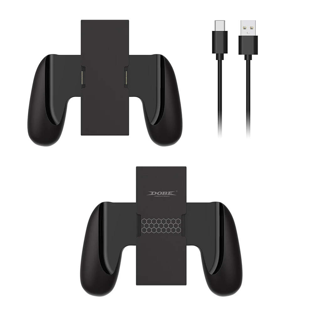 Empuñadura de carga para Nintendo Switch 2, cargador de controlador Joy-Con con Cable de USB-C y indicador de carga, soporte para mando