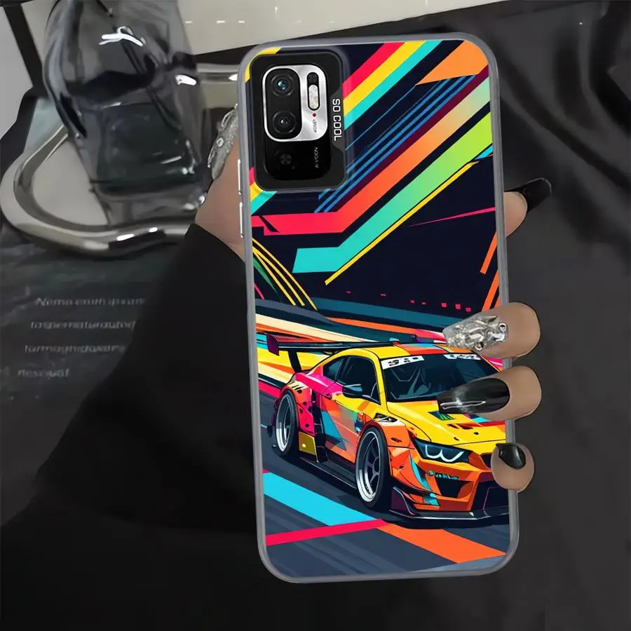Funda colorida para teléfono trasero de coche para Xiaomi Mi 13T 12T Pro 11 Lite - imagen 5