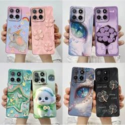 Funda Honor X5b anticaídas con diseño mariposa florido suave