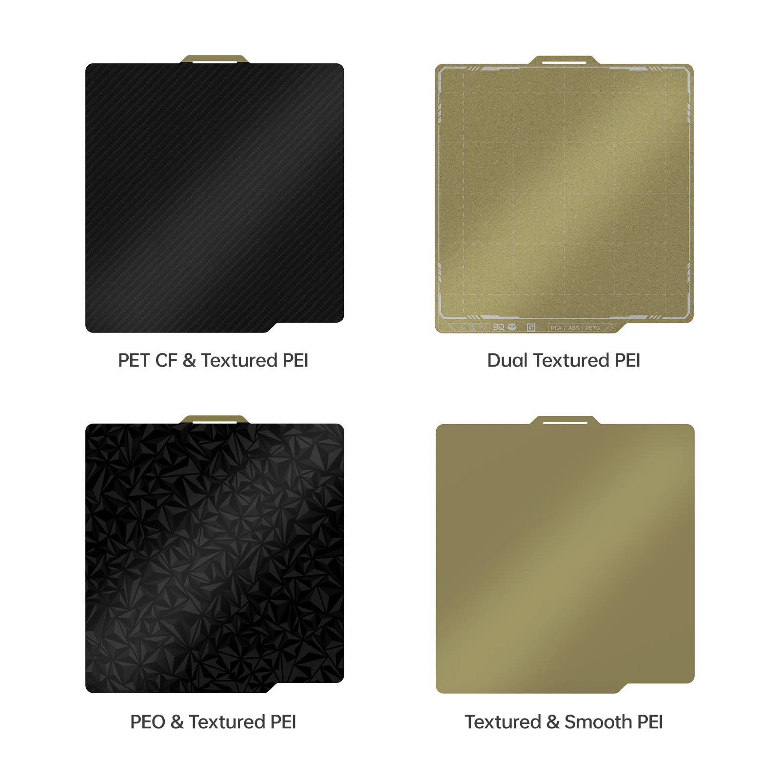 Placa de construcción BIGTREETECH Panda para Bambu Lab P1S P1P P2S, hoja de Pei texturizada de acero con resorte Bambulab A1,P1,X1 para Bambulabs calentada - imagen 2