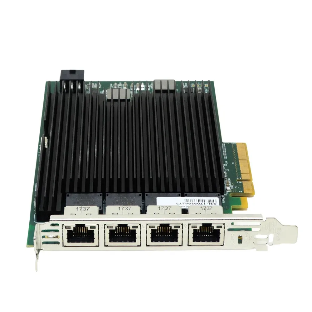 01KM586 para SiIicom PE310G4I40EU-T PE310G4I40EU X540-T4 Tarjeta Ethernet de cuatro puertos de 10 Gigabit compatible con operación sin disco - imagen 2