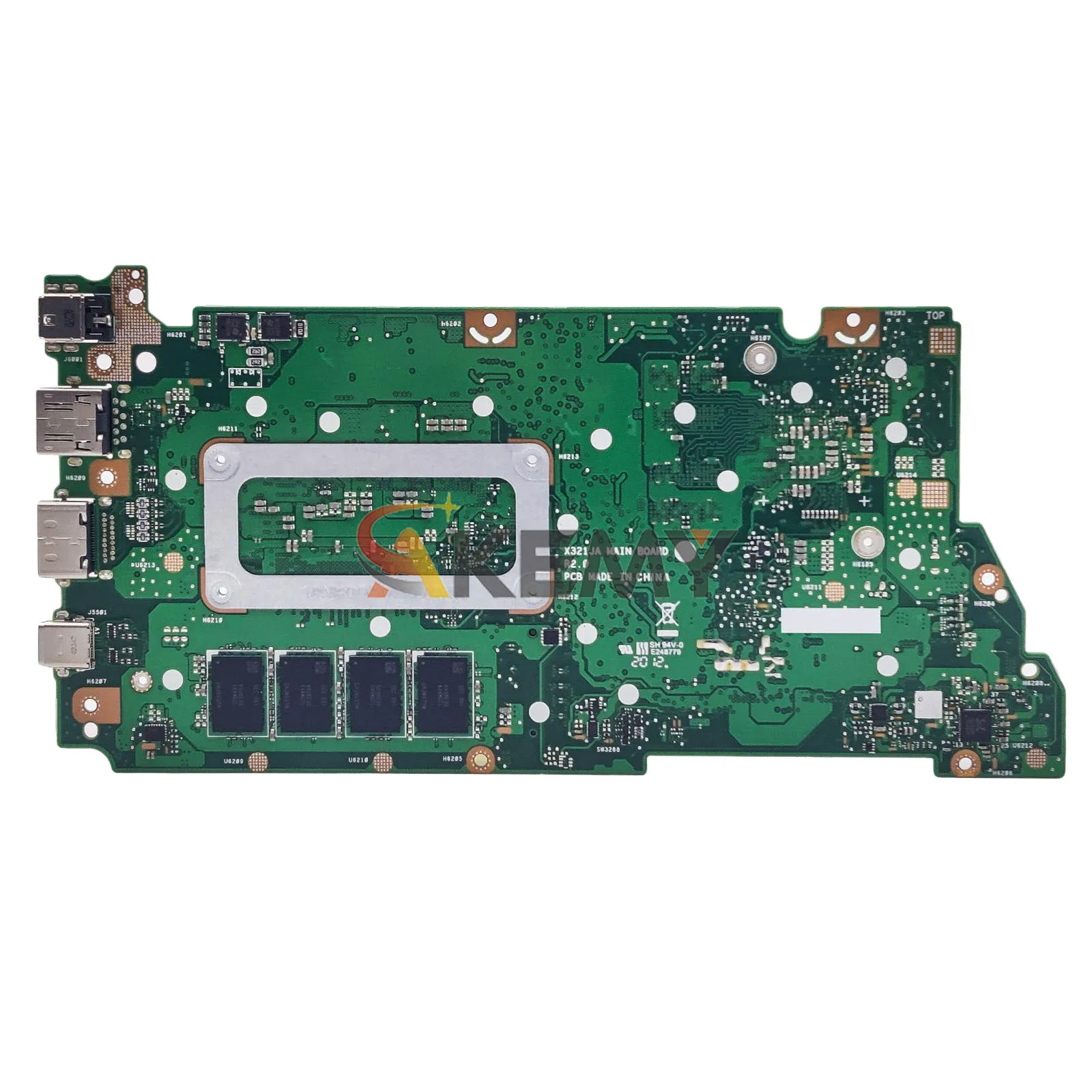 Placa base para ordenador portátil X321JP para ASUS VivoBook I321J X321JP X321JQ X321J S333J placa base con 10. a generación I3 i5 i7 100% pruebas OK stk - imagen 2
