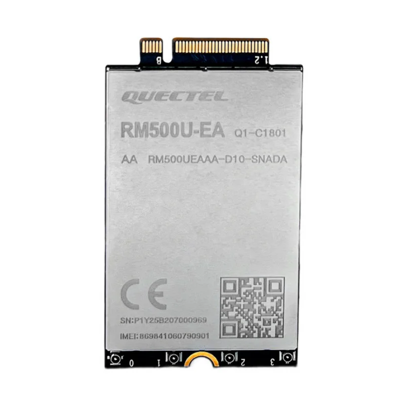Wifilyer 5G M.2 module RM500U supports VoNR/VoLTE and 5G NSA and SA modes, suitable for industrial and commercial applications