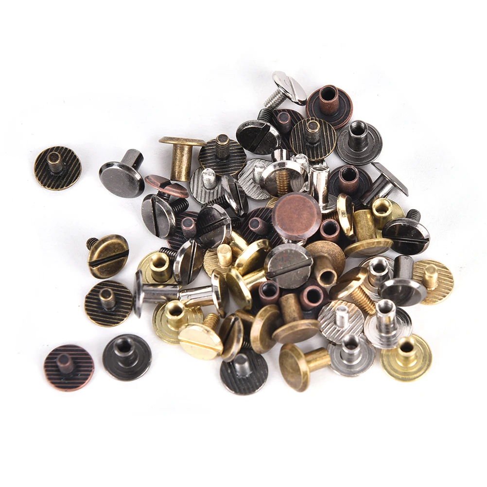 Clips de encuadernación de Metal de alta calidad, Clip de carpeta de hojas sueltas, carpeta de archivos, aro, álbum de recortes de bricolaje, carpetas de anillos circulares - imagen 3