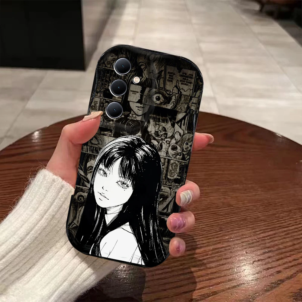 Junji Ito Terror comics 3D Wave funda para Xiaomi Redmi 13C 12 12C 10 10C 9 9C A1 A2 K50 K40 Note 13 12 11 10 Pro Plus 4G 5G - imagen 5