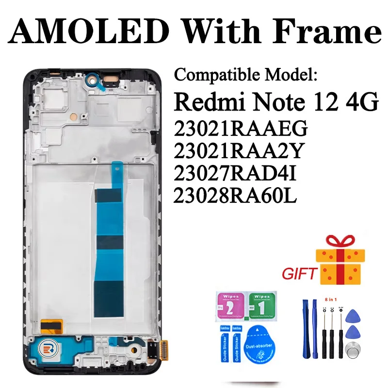 12 4G AMOLED frame