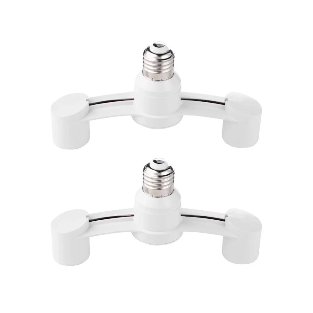 1 Uds. Portalámparas de bombilla LED E27 85-285V 2 cabezales E27 Base divisor de enchufe lámpara LED adaptador de bombilla convertidor de soporte - imagen 5