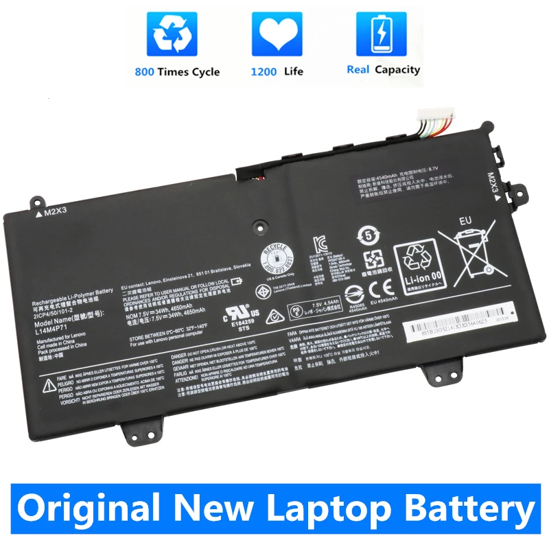 CSMHY-batería L14M4P71 para ordenador portátil, pila para L14L4P72, para 700, 700-11ISK, 11 ", L14L4P71, L14M4P71, L14M4P73