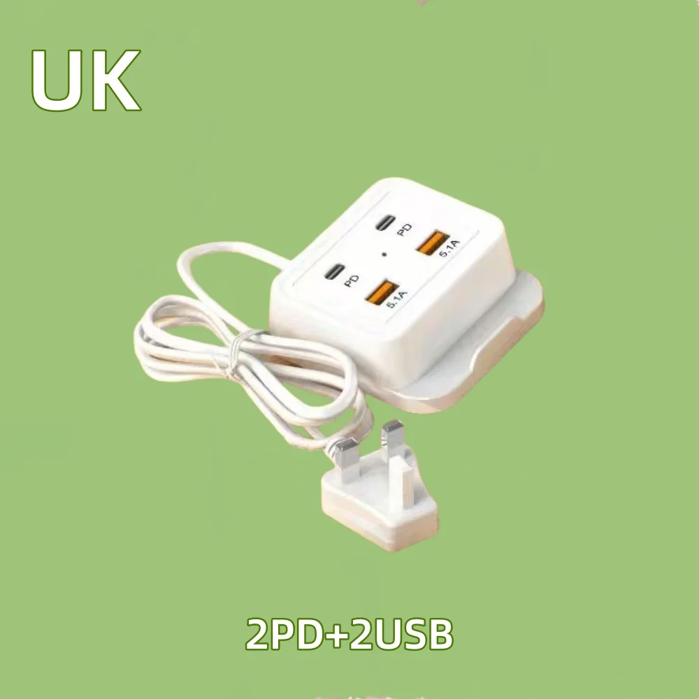 2USB2PD White UK