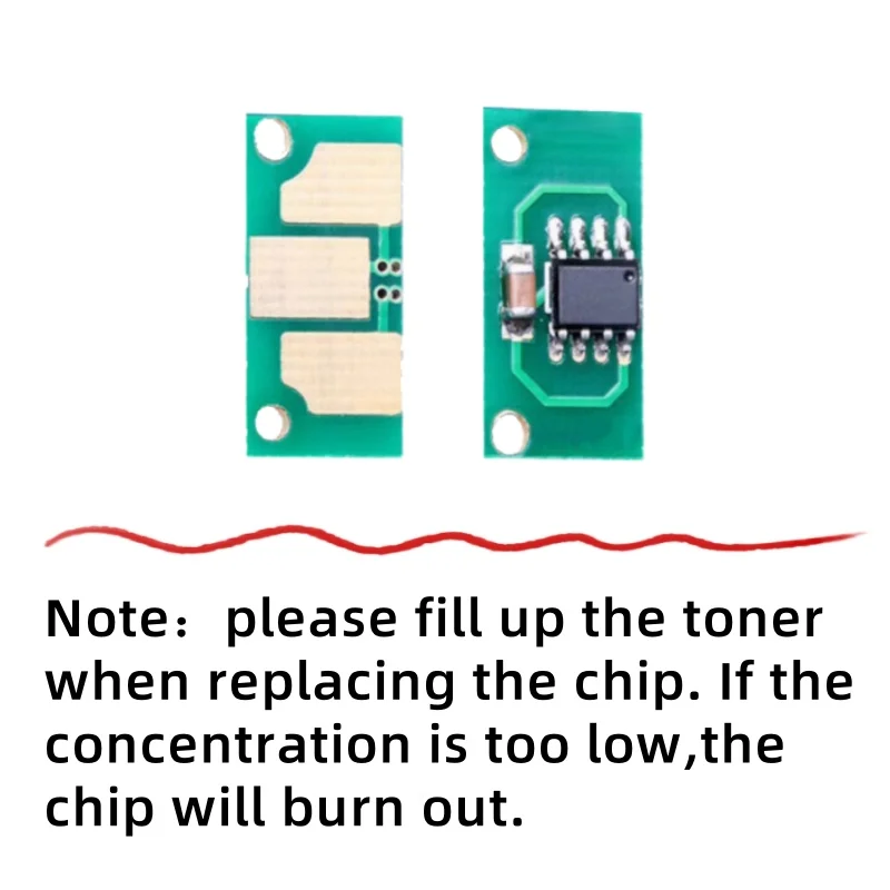3set 5430 Chip de cartucho de tóner para Konica Minolta magicolor 5430 Chip de impresora Minolta 5430dl Chip de tóner - imagen 5