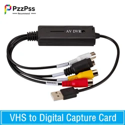 Convertidor VHS a Digital USB 2.0 – Tarjeta Captura