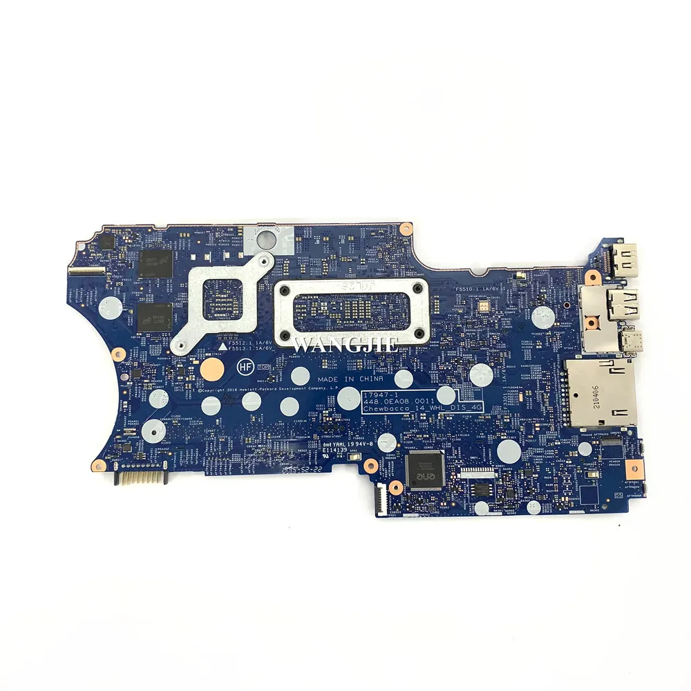 17947-1 para HP X360 14-CD placa base de computadora portátil L36453-601 L36453-001 SRFFW i7-8665U N16S-GTR-S-A2 940MX 4G Notebook 100% en funcionamiento - imagen 2