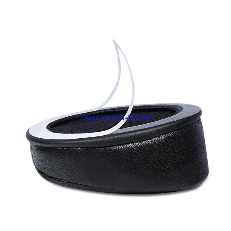P9FA Gaming Auriculares Auriculares Auricle Reemplazo cubierta del cojín negros Breatable para Audeze LCD2 LCD3 LCD4Z MX4