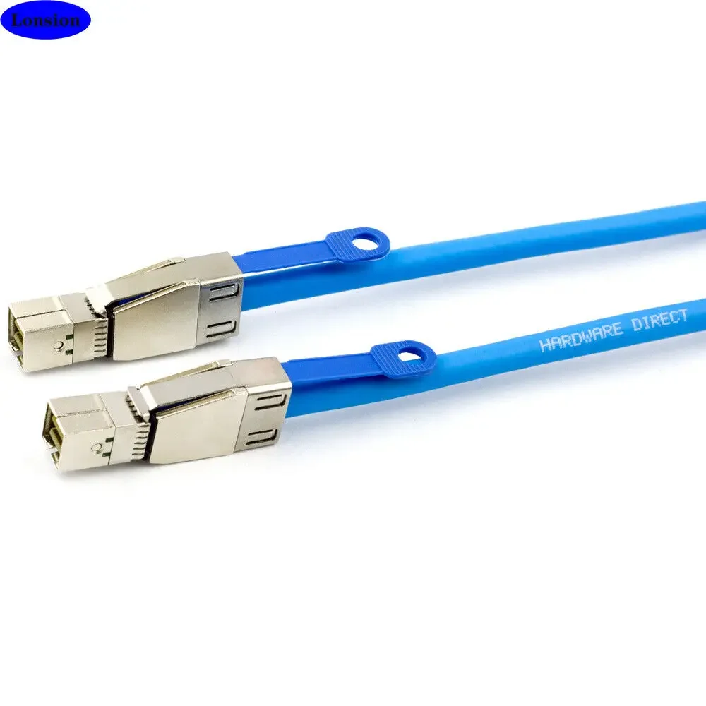 Cable de conexión de servidor MiniSAS HD SFF-8644 a SAS HD SFF-8644 - imagen 3