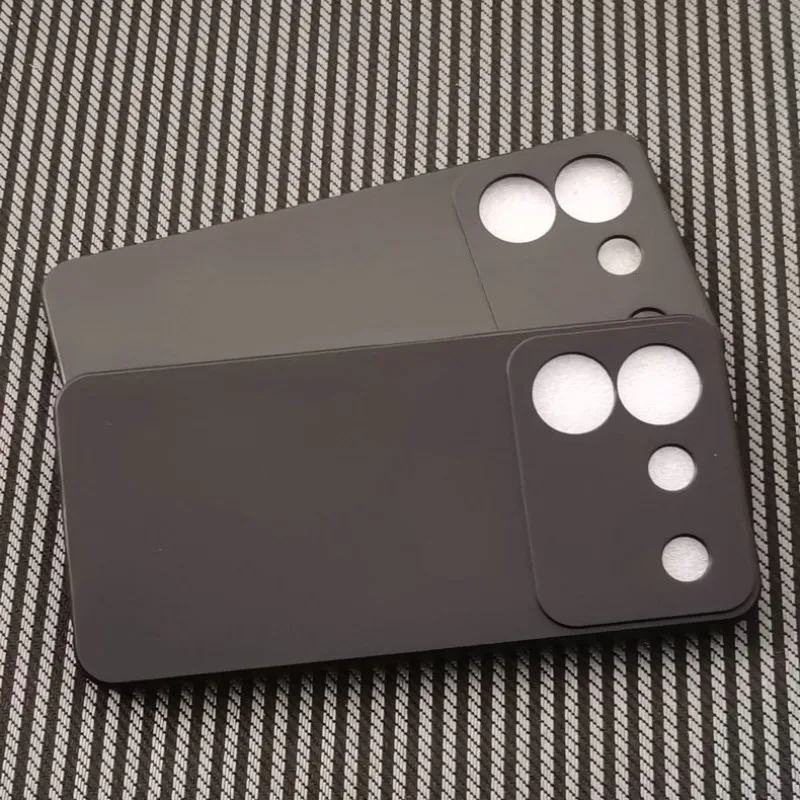 Para ZTE Blade A54 A34 A33S V50S V50 diseño 5G funda trasera de silicona TPU mate funda de teléfono negro esmerilado funda protectora - imagen 5