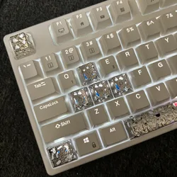 Tapa de tecla Cobre Cherry Profile hueca con luz ergonómica