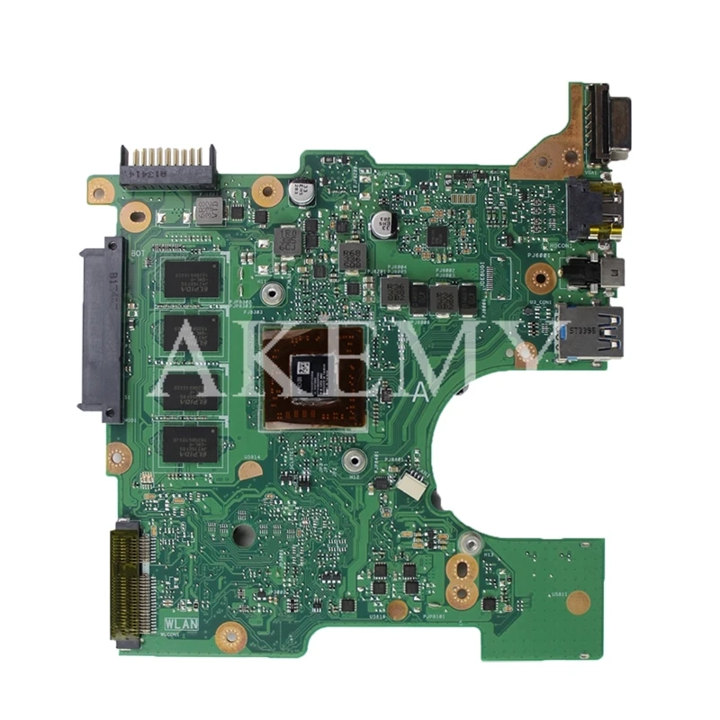 Para ASUS F102B F102BA X102B placa base para ordenador portátil X102BA con A4-1200 2GB/4GB-RAM prueba de placa base OK VivoBook 100% probado - imagen 2