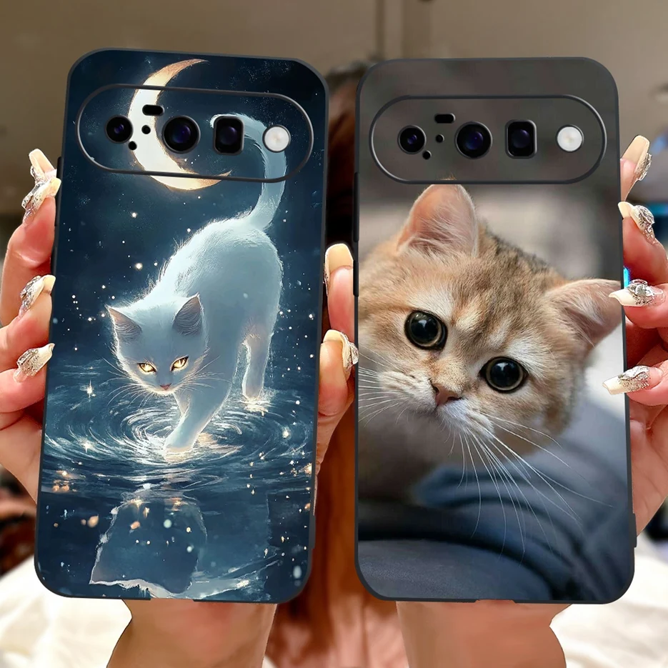Para Google Pixel 10 Pro XL funda bonita amor corazón Lucky Koi funda pintada funda de silicona suave para Google Pixel 10 Pixel10 Pro Shell - imagen 3