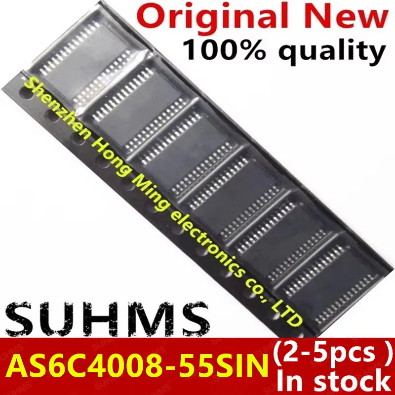 Chip SRAM AS6C4008 4Mbit 55ns DIP-32