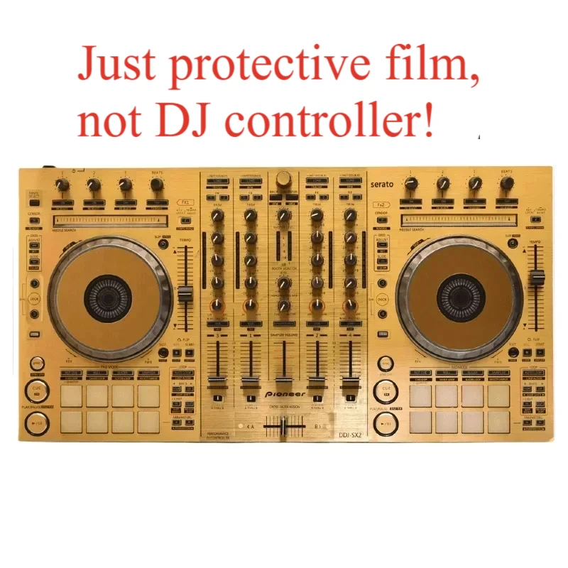 Controlador de pieles de película Pioneer DDJSX2 asociado DDJ-SX2 película protectora pegatina cepillado de la piel. ¡No controlador de DJ!