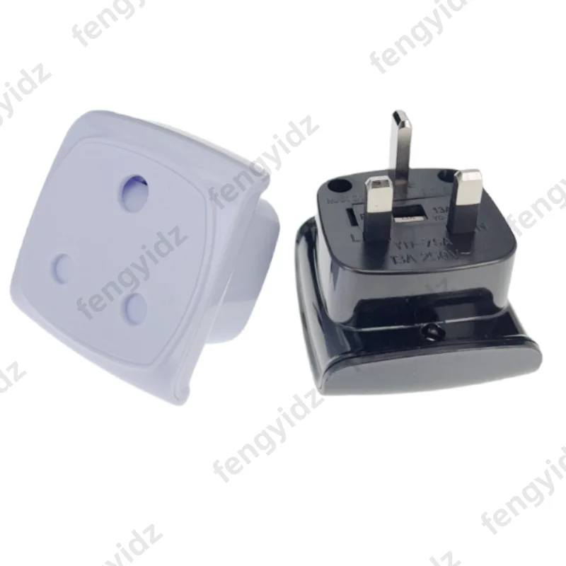 Fengyidz-Adaptador de viaje grande de Sudáfrica a la UE, Reino Unido, enchufe eléctrico 13/16A, toma de corriente CA de Sudáfrica - imagen 2