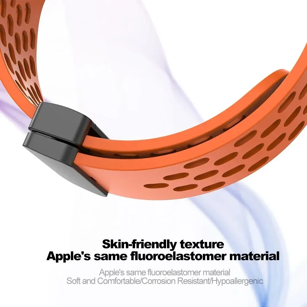 Correa de silicona con hebilla magnética de 22mm para Suunto RACE S/RACE/5 Peak/9 Peak Pro, pulsera para Suunto Vertical/Ocean - imagen 2