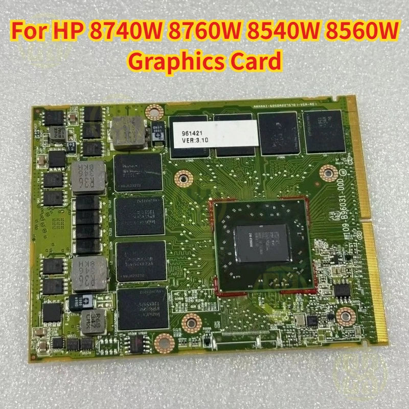 Para HP 8740W 8760W 8540W 8560W tarjeta gráfica HD5870 5870M HD5870M 1GB 109-B96031-00D 216-0769008 tarjeta gráfica de vídeo